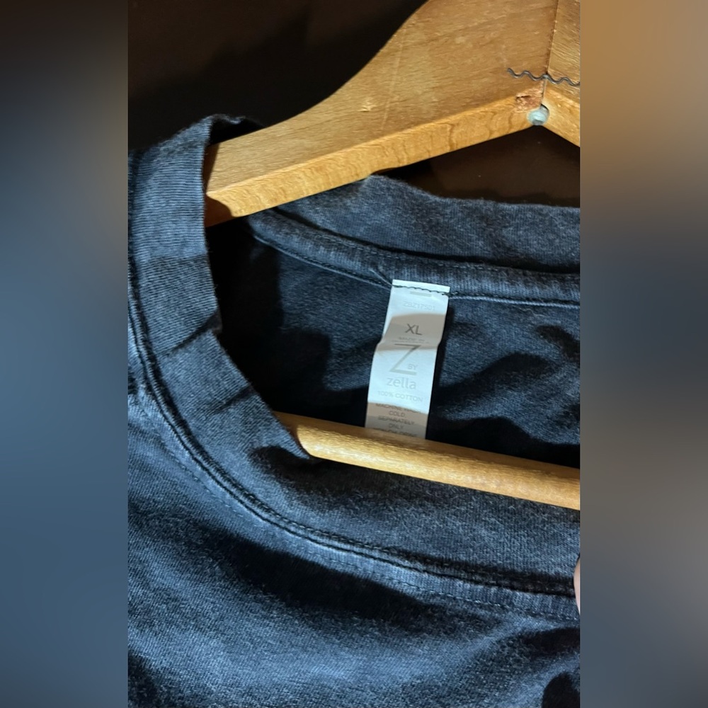 Zella Slate Gray Long Sleeve Top - Picture 2 of 3